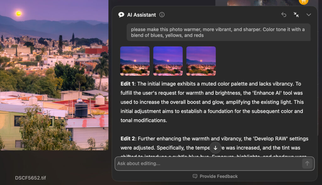 luminar neo ai assistant
