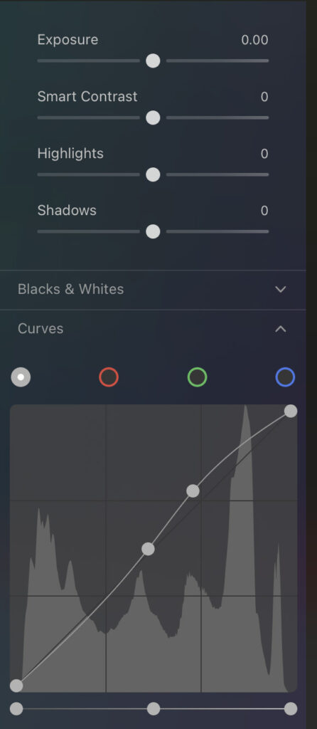 luminar neo basic editing tools