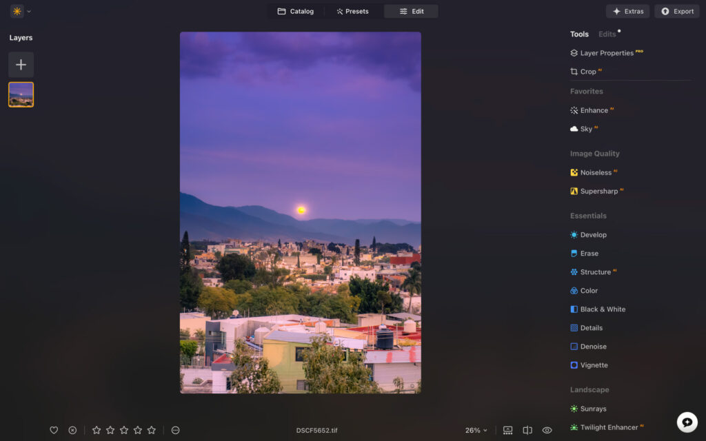 luminar neo best photo editing software in 2026