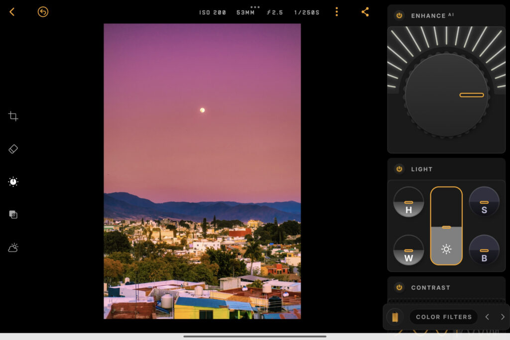 luminar neo best photo editing app on my Xiaomi Pad 7