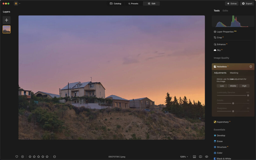 luminar neo ai photo editing software