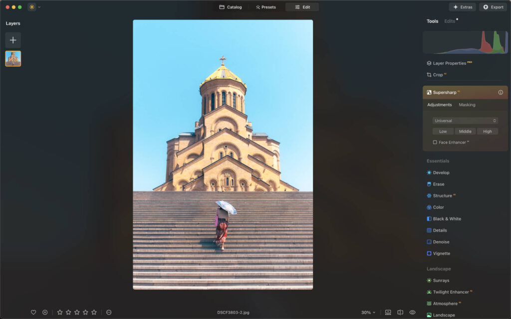 luminar neo best photo editing software for mac