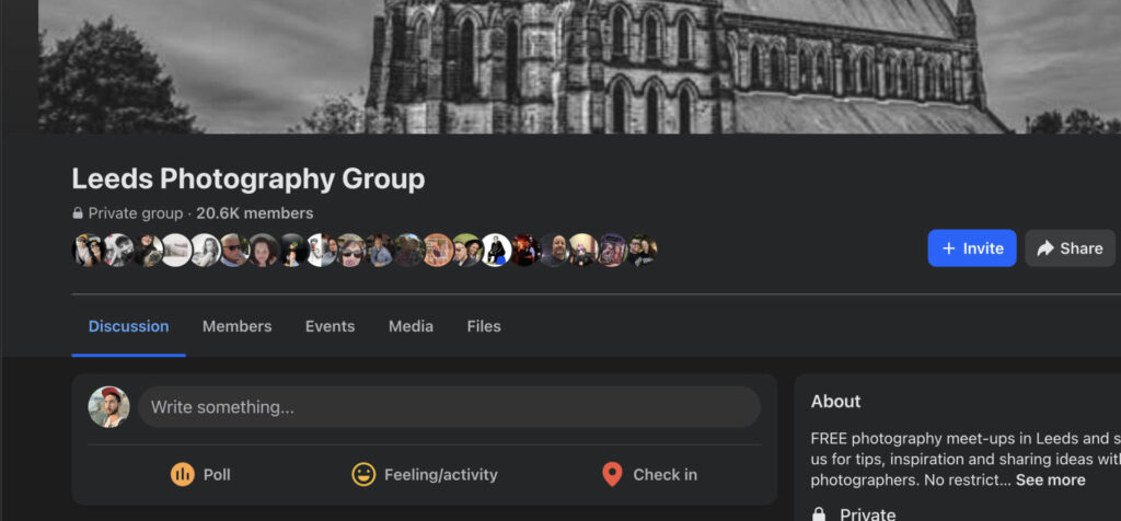 online photography groups