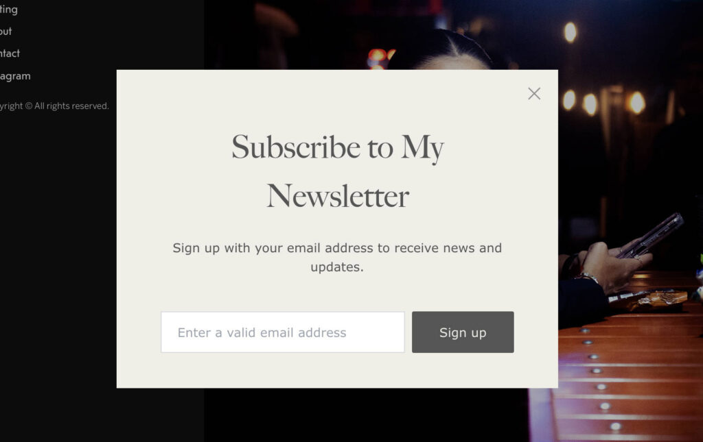 format newsletter
