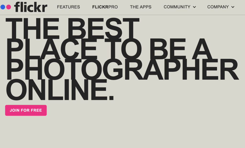 flickr the best instagram alternative