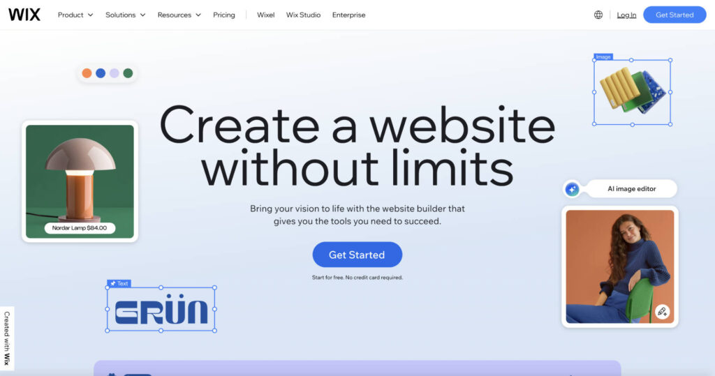 wix squarespace alternatives