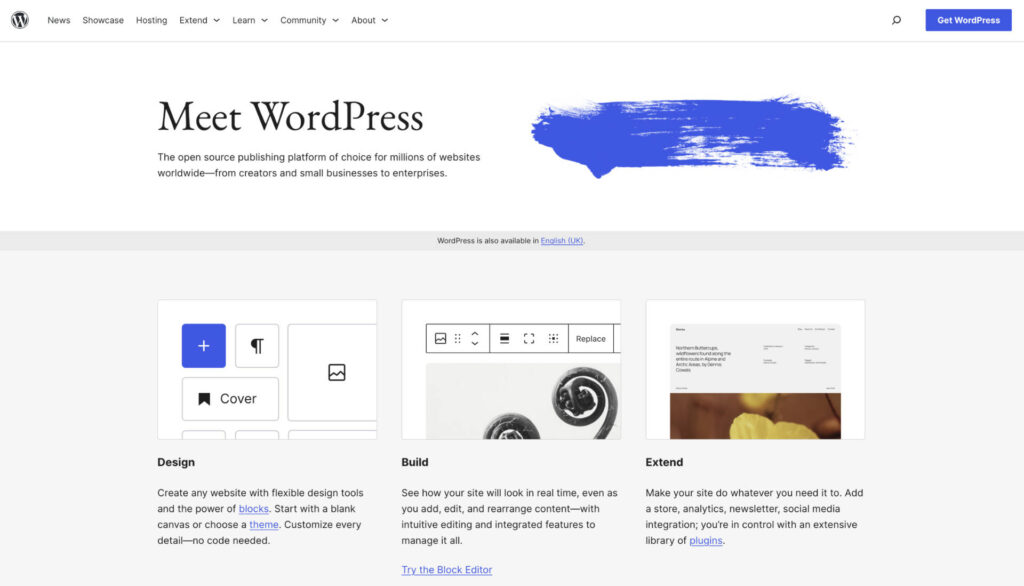 wordpress squarespace alternatives