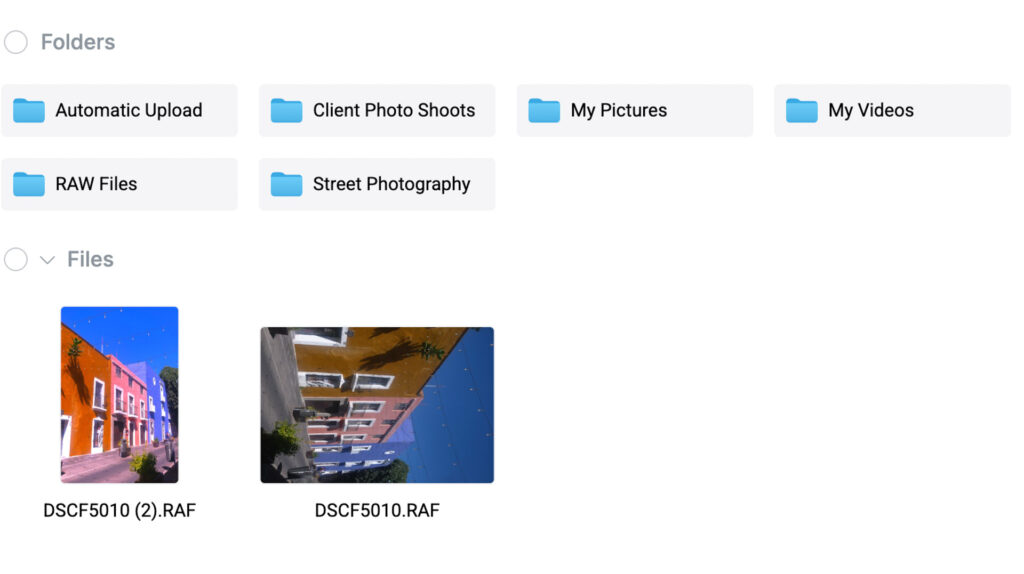 pcloud review file management