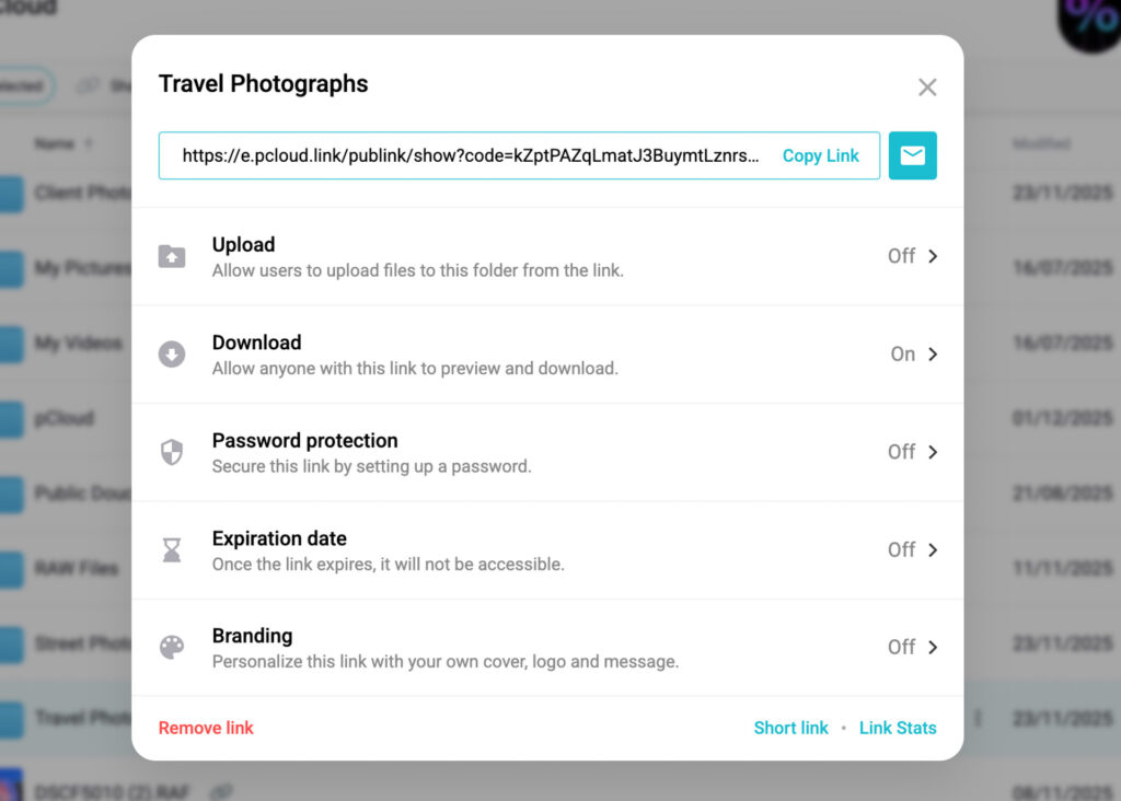 pcloud review file sharing