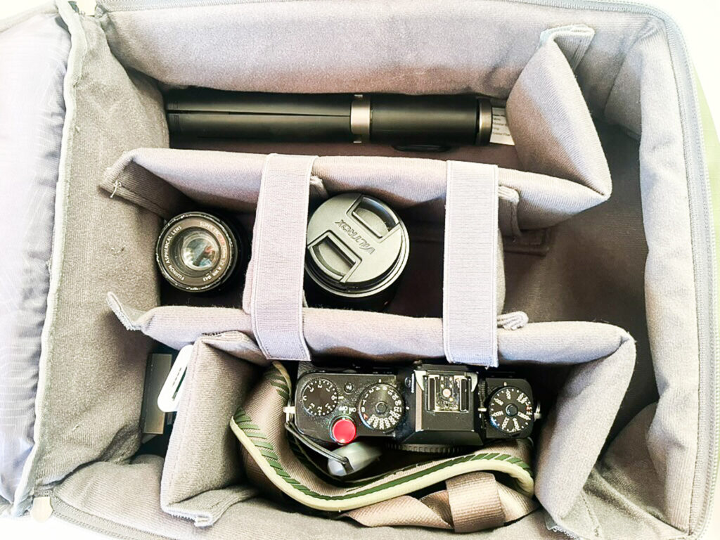 k&f concept backpack interior 