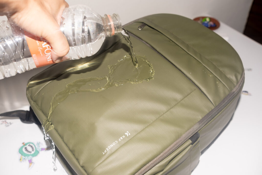 k&f concept waterproof test