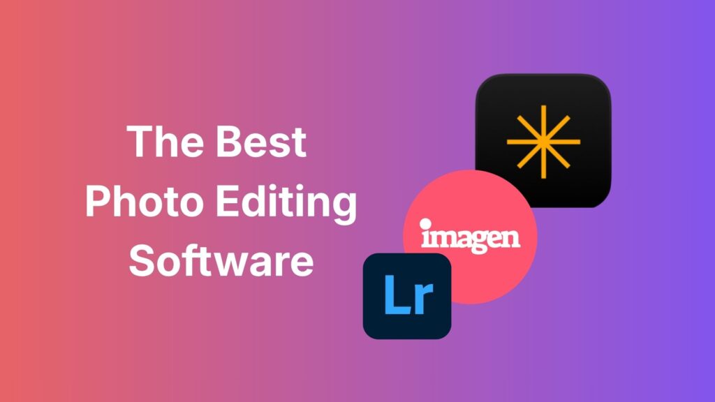 best photo editing software lead image