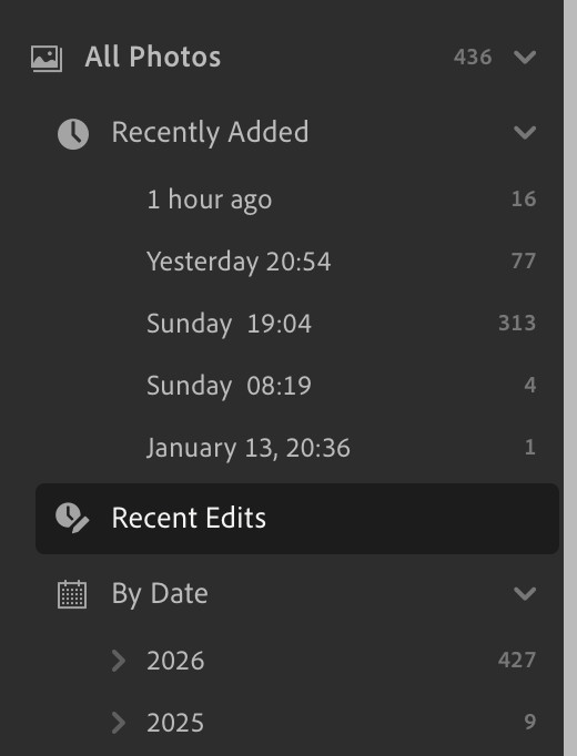 lightroom folder management