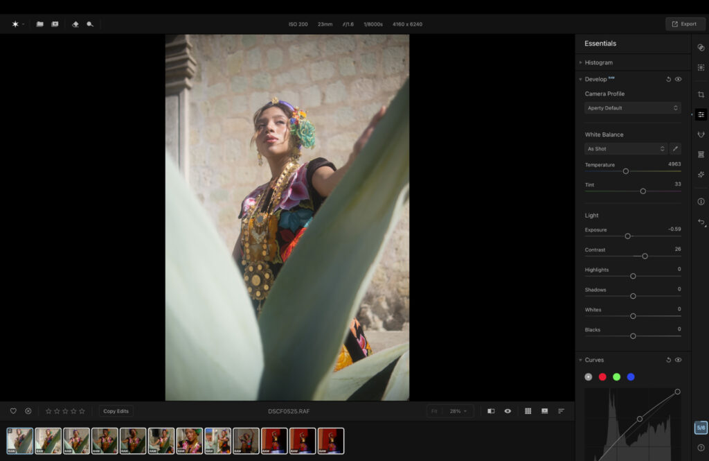 aperty core editing tools