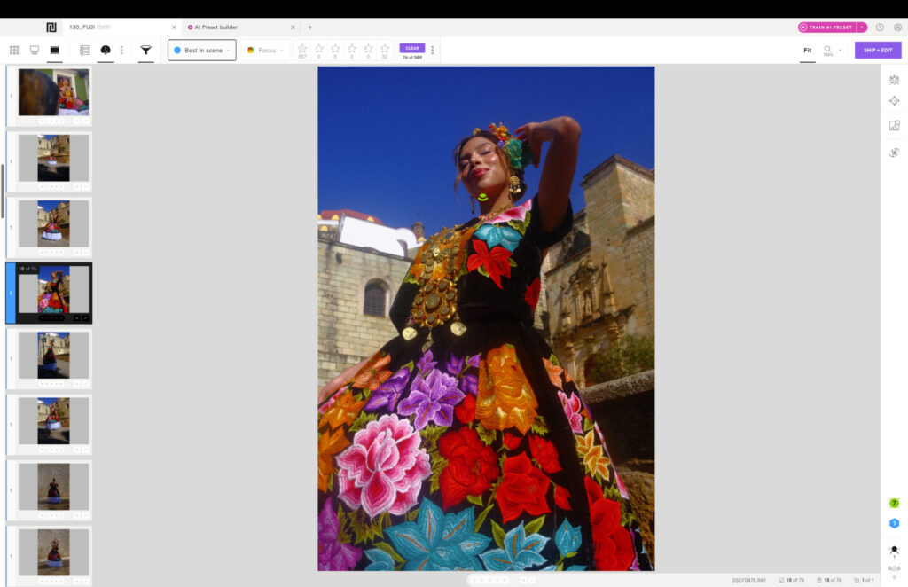 narrative ai photo culling software