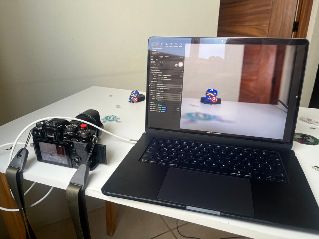 tethering capture one