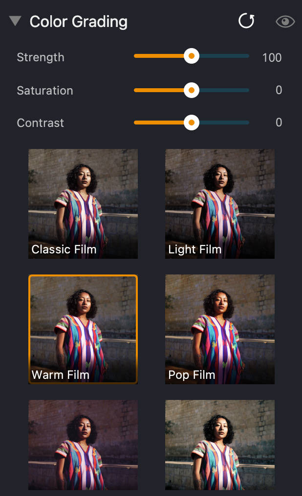 radiant photo 2 color grading tools