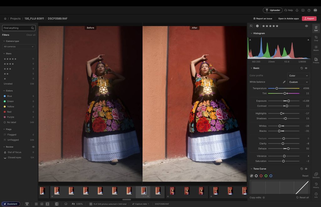 imagen studio is a new editor with a dedicated editing panel. 