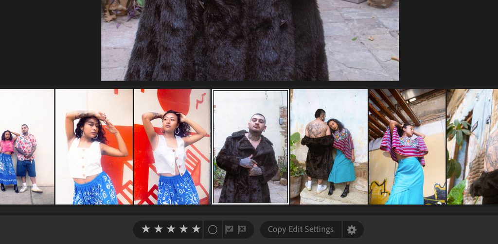 file management and star ratings in lightroom